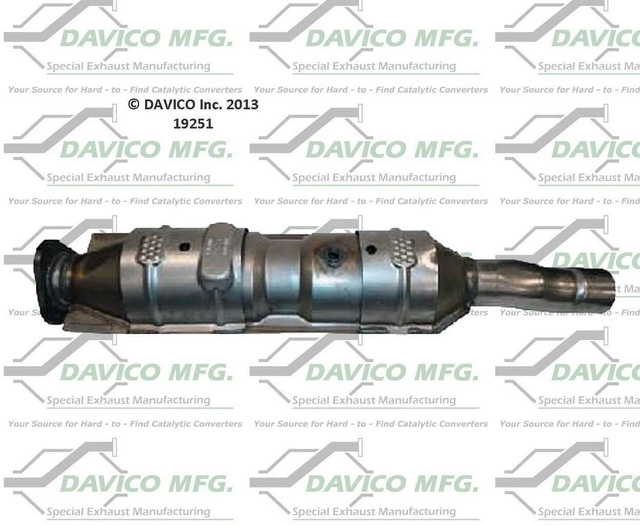 2007-2012 Ford E-350 Super Duty Catalytic Converter 19251